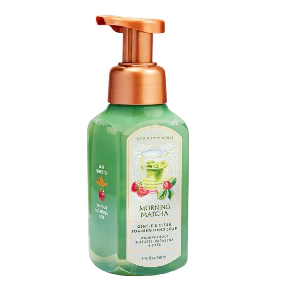 NEW Bath & Body Works 2026 Morning Matcha Gentle & Clean Foaming Hand Soap